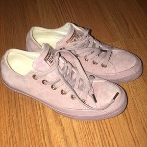 Converse purple shoes!